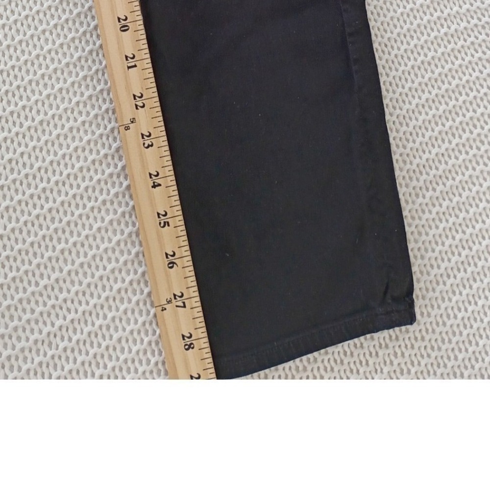 Citizens of Humanity Slim Straight Black Jeans Mens 29x29 Made in USA - Picture 9 of 12